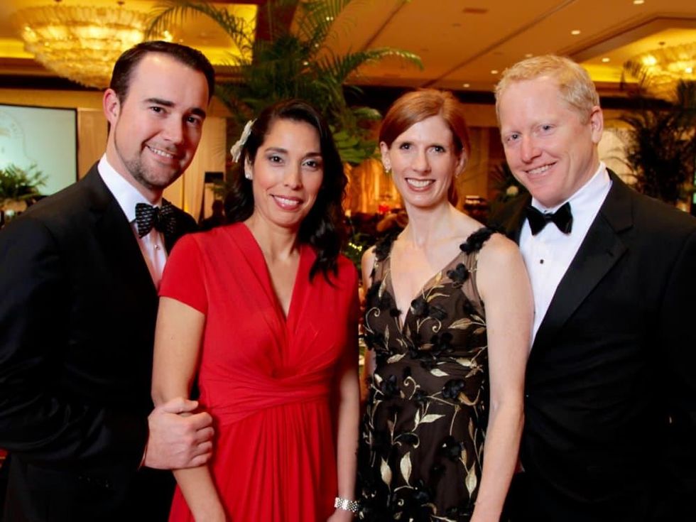 Houston, West University Park Lovers\u2019 Ball, February 2018, Shawn Cloonan, Wendy Cloonan, Elizabeth Love, Jason Love