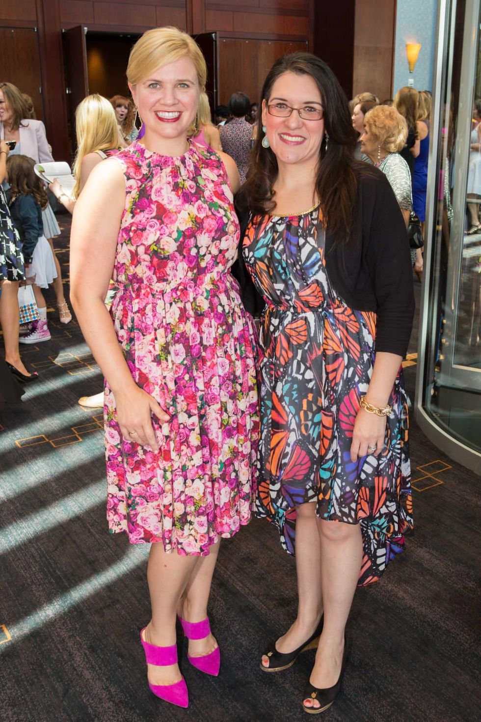 Houston, Woman's Hospital of Texas Labor Day Luncheon, August 2015, Ashley McClellan, Lisa Garcia