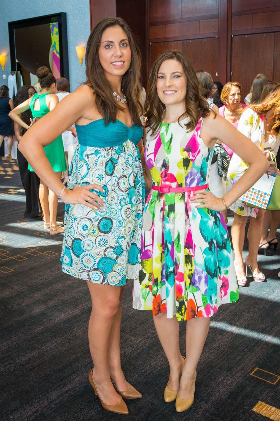 Houston, Woman's Hospital of Texas Labor Day Luncheon, August 2015, Chelsea Adam, Carolyn Shaffer