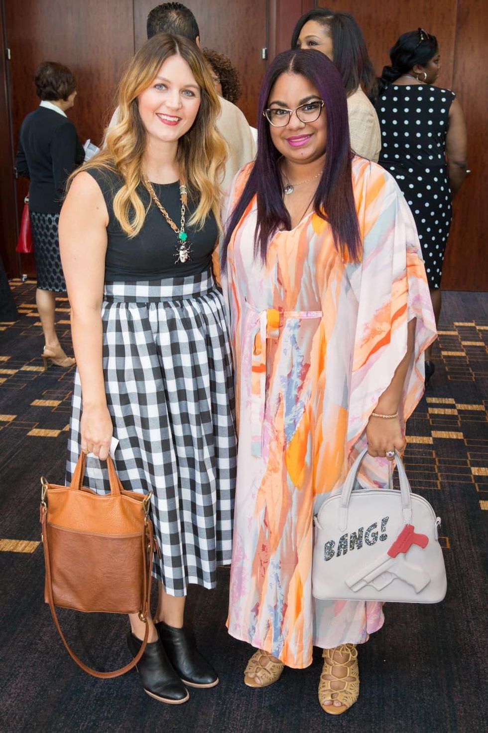 Houston, Woman's Hospital of Texas Labor Day Luncheon, August 2015, Tara Grant, Veronica Bourque