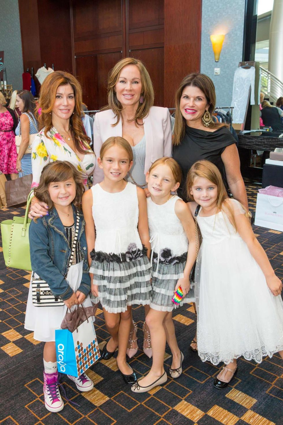 Houston, Woman's Hospital of Texas Labor Day Luncheon, August 2015, Vicsandra Jones, Brandi Maxwell, Laura Davenport