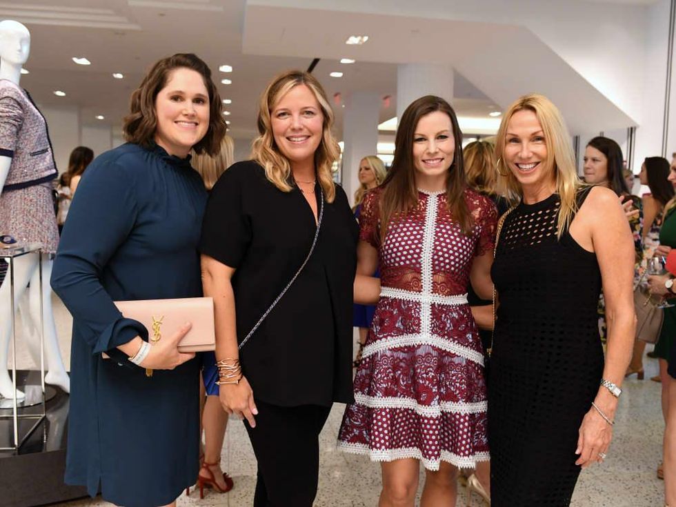 Houston, Women of Wardrobe Summer Soiree, August 2017, Kim Hartz, Melissa Sugulas, Alison Johnson, Melissa Dobrowski