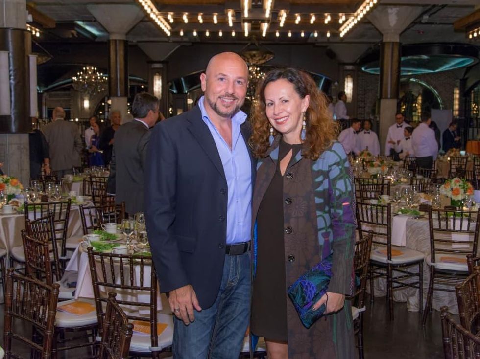 Houston, Writers in the Schools gala, Dec 2016, Nicola Parente, Ana Beaven