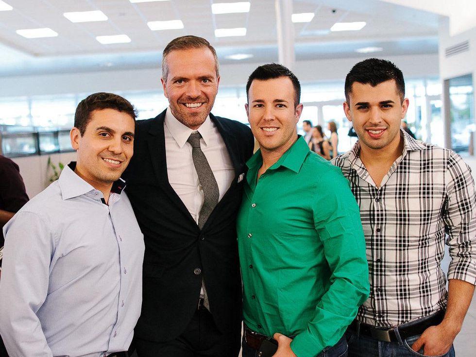 Houston Young People for the Arts Culture Collision Wrap-up May 2013 A.J. Mistretta, Paul Pettie, Joe Savoia-Dalora, Eric Vaughn