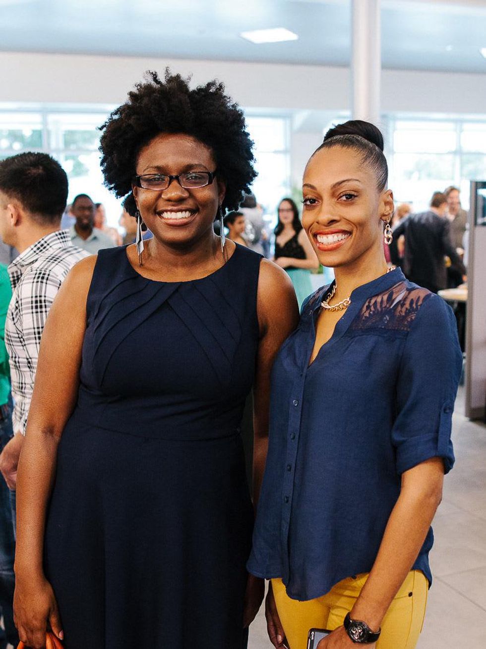 Houston Young People for the Arts Culture Collision Wrap-up May 2013 Ruby Robinson, Donya Marcellin