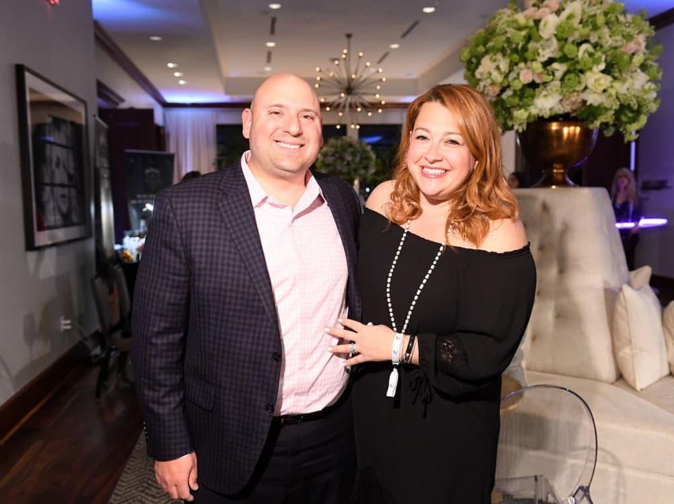Houston, ZaZa Memorial City grand opening, February 2018, Luis Gomar, Stacey Gomar