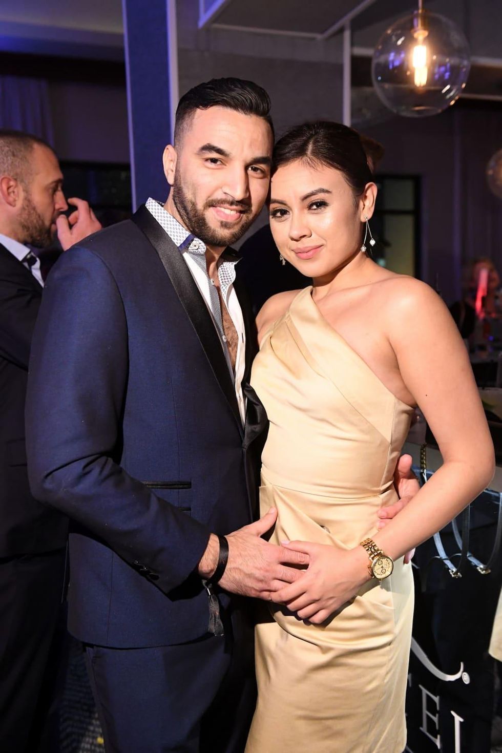 Houston, ZaZa Memorial City grand opening, February 2018, Mahmoud Gadrad, Jennifer Amaya