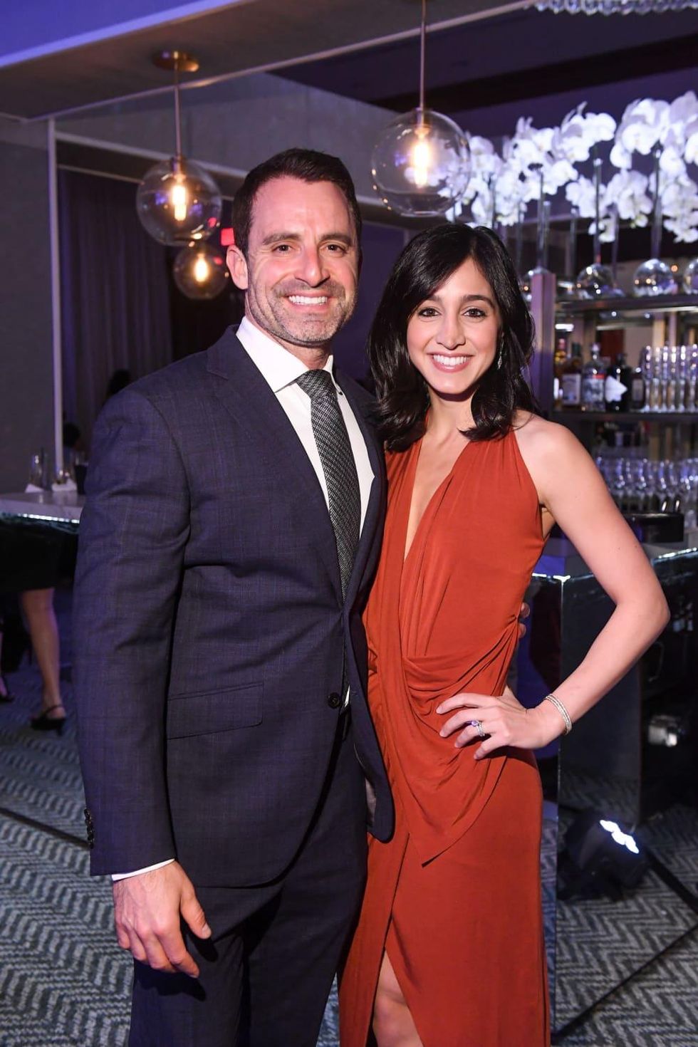 Houston, ZaZa Memorial City grand opening, February 2018, Steve Radom, Holly Radom