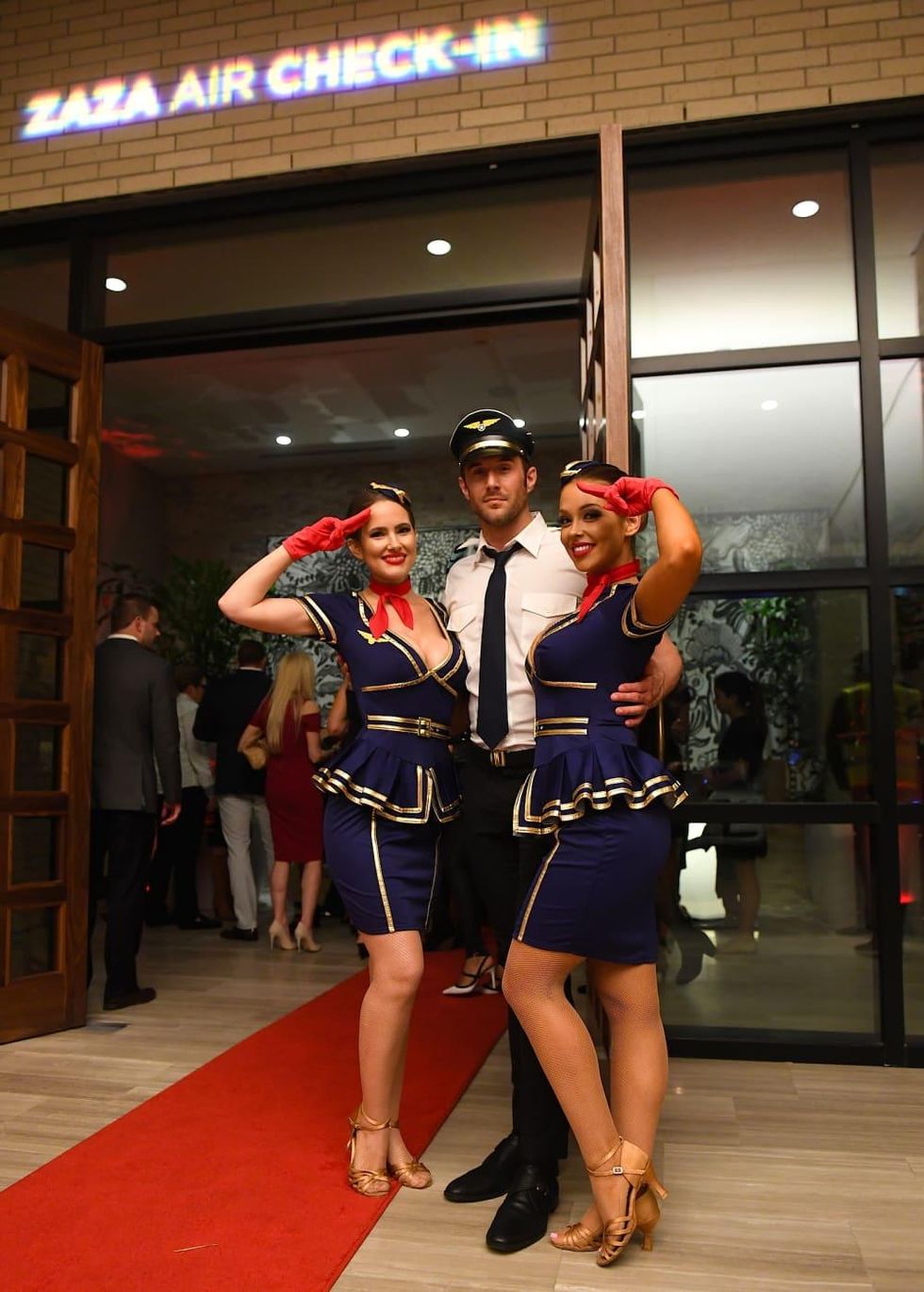 Houston, ZaZa Memorial City grand opening, February 2018