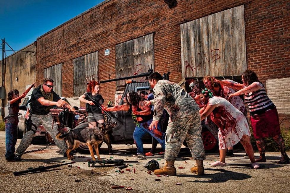 Houston Zombie Walk hosts "The Rocking Dead"