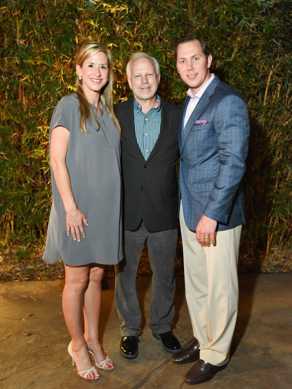 Houston Zoo Ambassadors Gala Courtney Solleveld, Lee Ehmke, Bas Solleveld