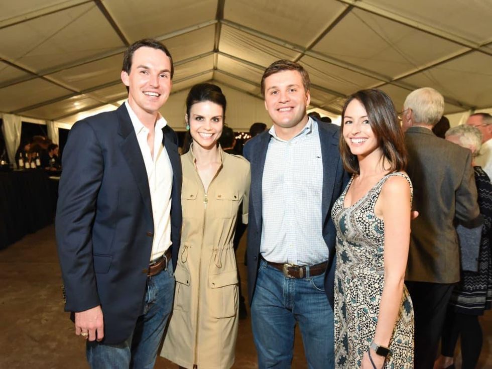 Houston Zoo Ambassadors Gala Justin Lusk, Katherine Lusk, Dallas Hall, Amanda Evans