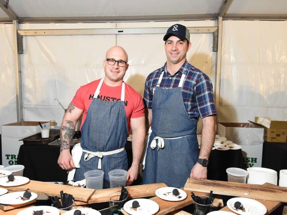 Houston Zoo Ambassadors Gala Seth Siegel Gardner and Terrence Gallivan, Chef-Owners, The Pass & Provisions