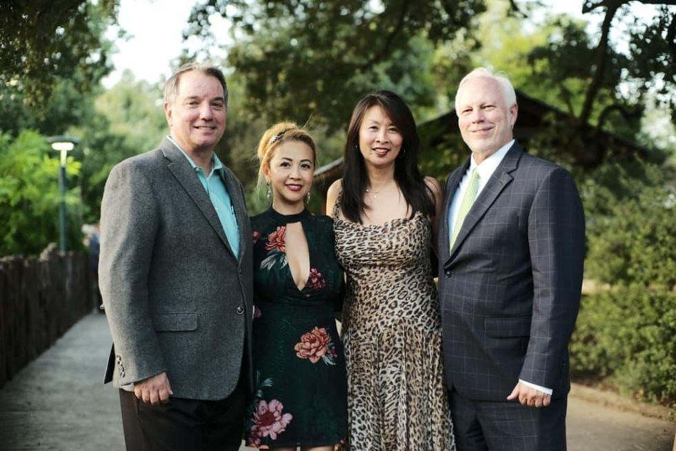 Houston Zoo Conservation Gala 2019 Ron and Demi Rand_ Sue Chin and Lee Ehmke