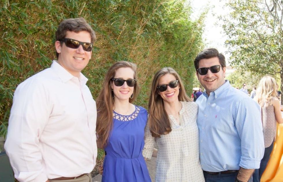 Houston Zoo Flock brunch, March 2016, Errikos Anagnostopoulos_ Jordan Taylor_ Renee Anagnostopoulos_ Niko Anagnostopoulos