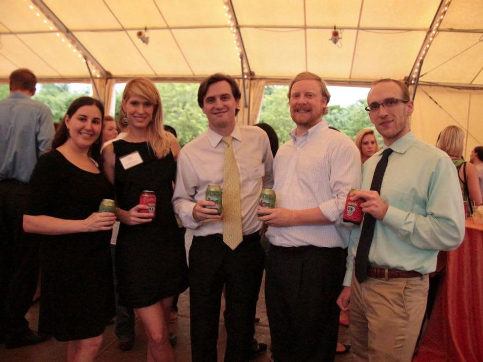 Houston Zoo gorillas YP Allison Jones, Kendall Hanno, Chris Hanno, Brad Jones, Colin Rust