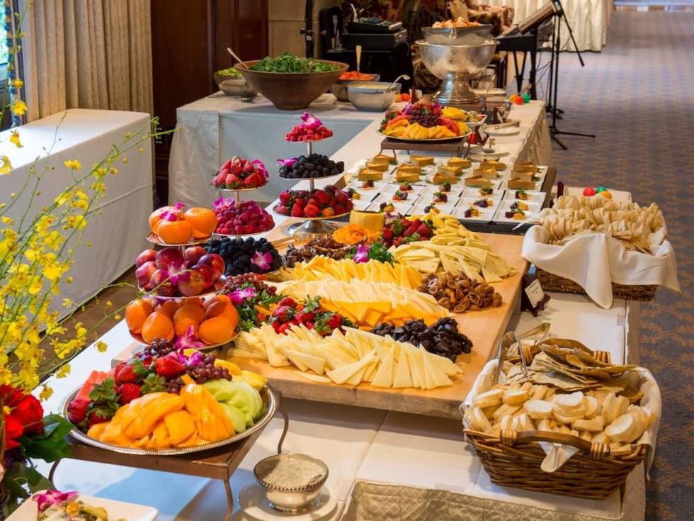 Houstonian hotel Thanksgiving Grande Ballroom brunch