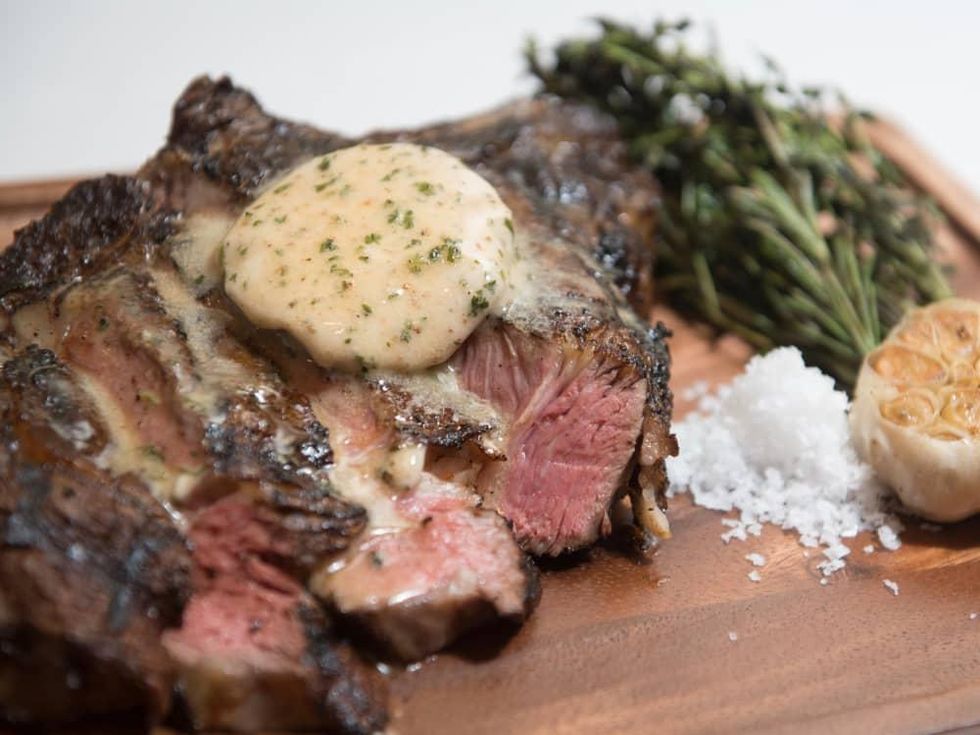 Houstonian Tribute grilled ribeye