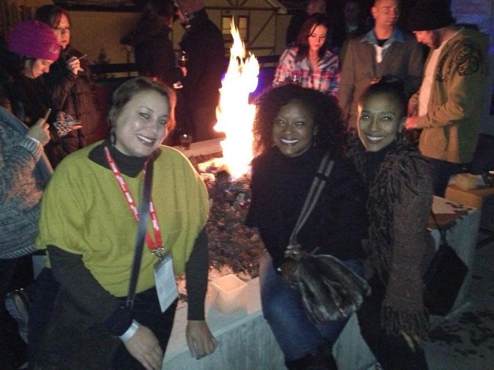 Houstonians at Sundance, January 2013, Angela Craven, Linda Bell, Jackie Fair