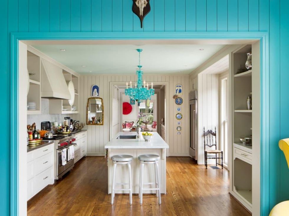 Houzz Houston house home Federalist-Style kitchen