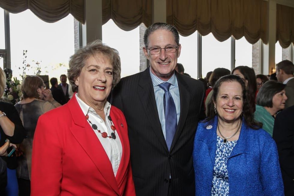 HSPVA luncheon, Feb. 2016, Ellen Cohen, Jeff Bricker, Laurie Bricker