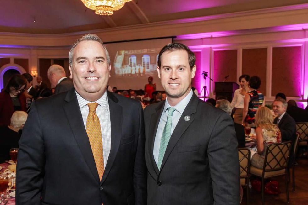 HSPVA luncheon, Feb. 2016, Jason Fuller, Chris Brown