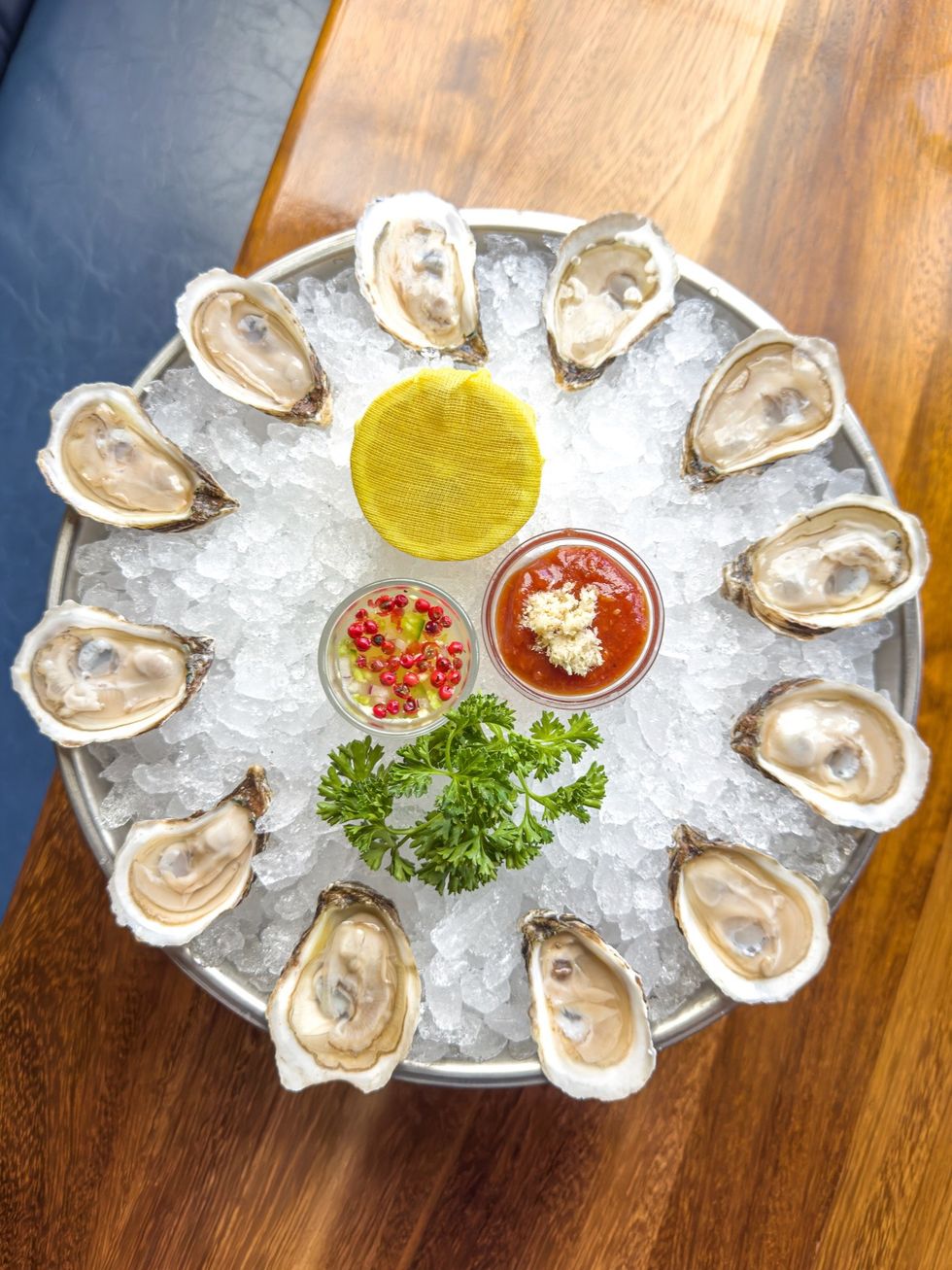 Hudson House oysters