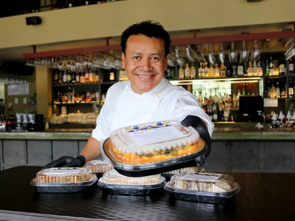 Hugo Ortega H-E-B takeaway meals