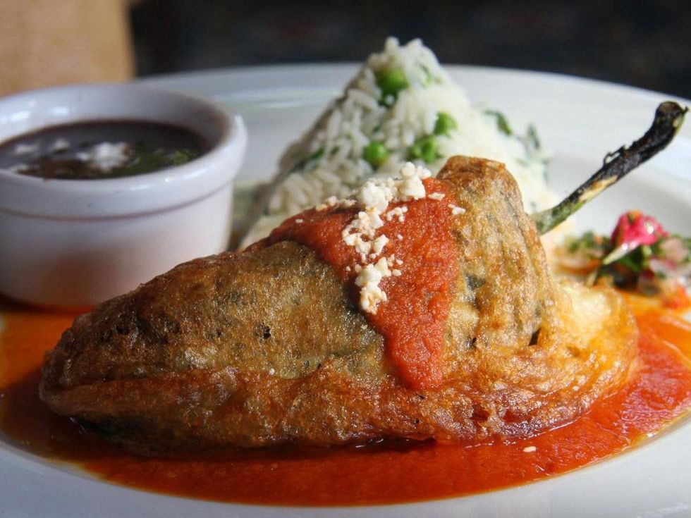 Hugo's chile relleno