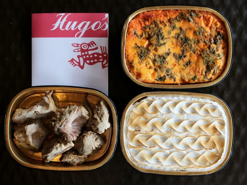 Hugo's H-E-B takeaway meals