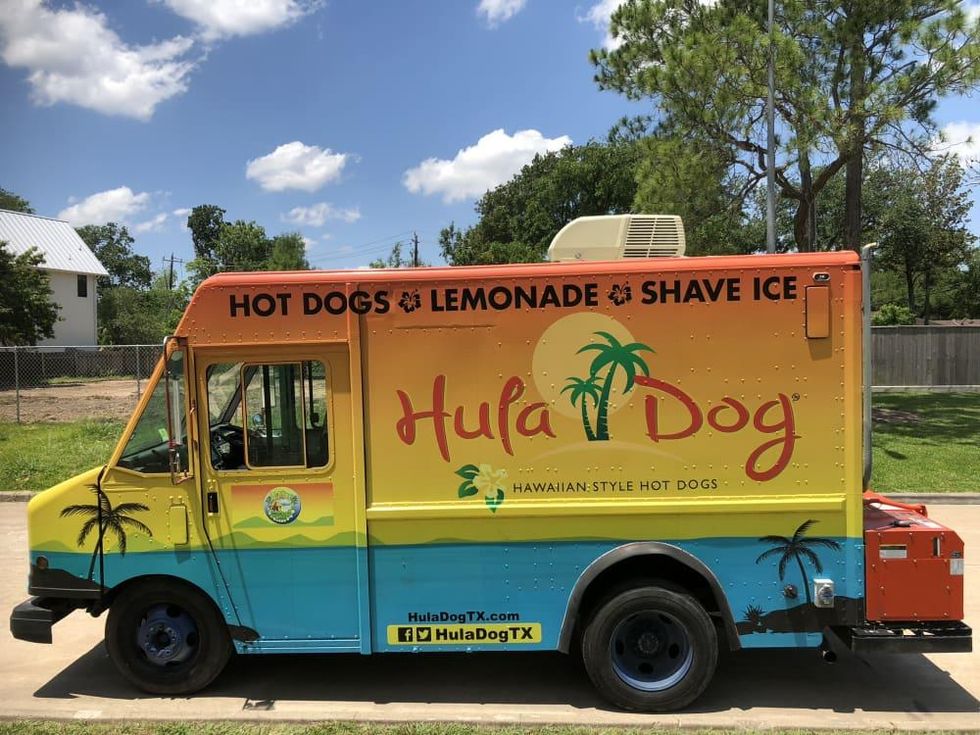 Hula Dog Brian Ching food truck