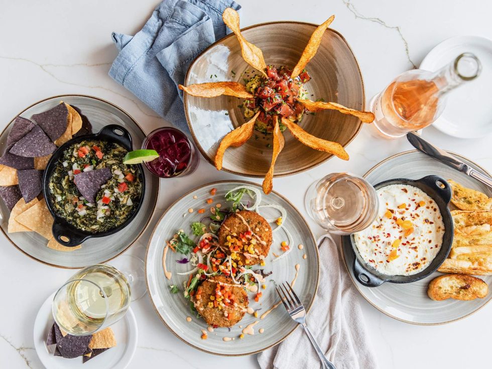 Hungry's food spread