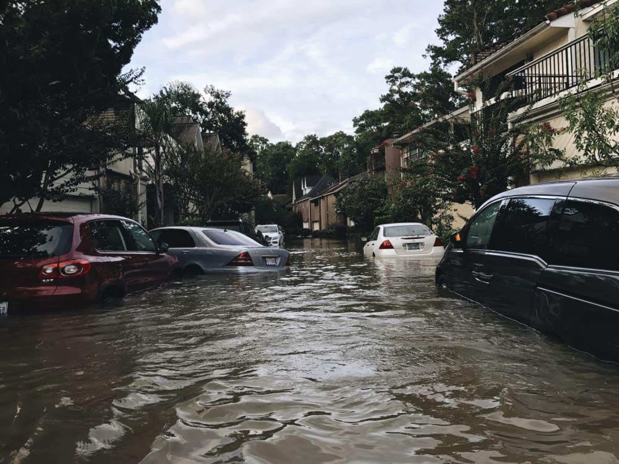 Hurricane Harvey flooding in Houston