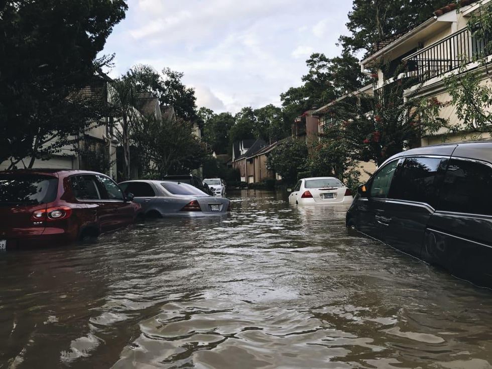 Hurricane Harvey flooding in Houston