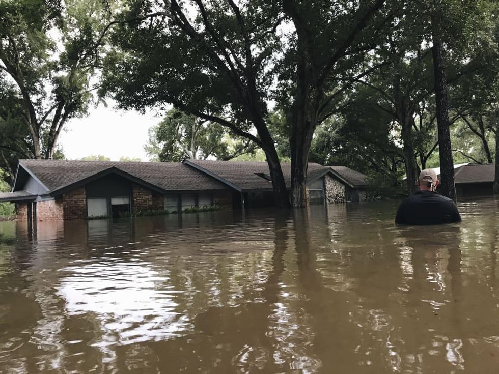 Hurricane Harvey flooding in Houston