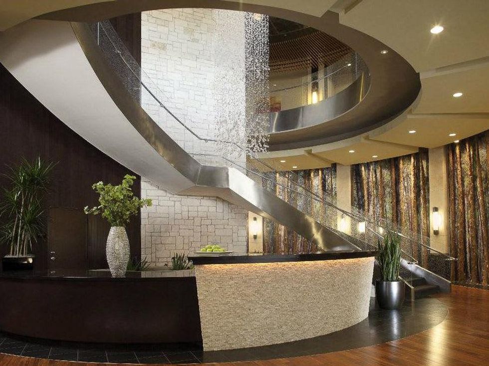 Hyatt Market Street Hotel in The Woodlands lobby