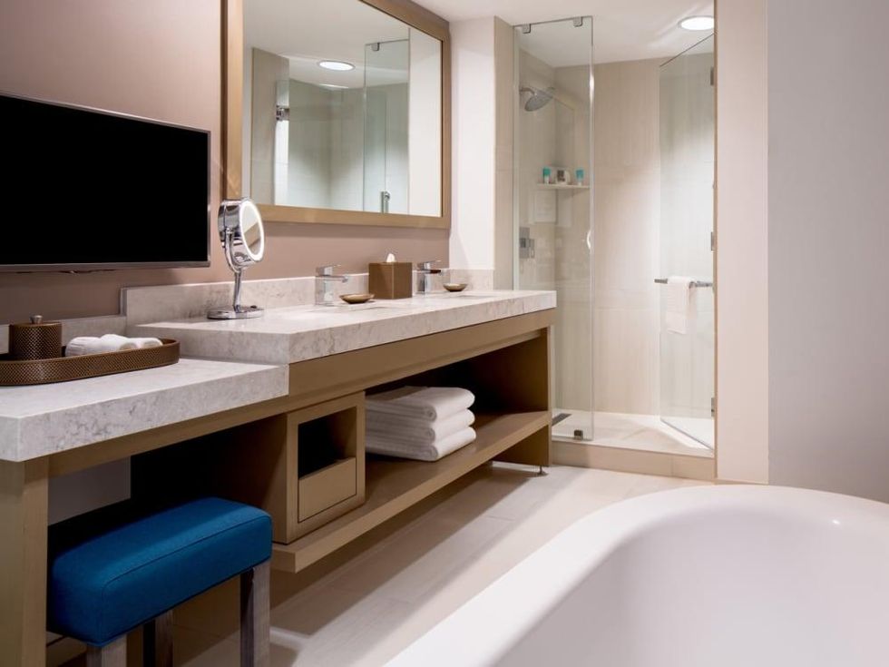 Hyatt Regency two story suites master bath 2