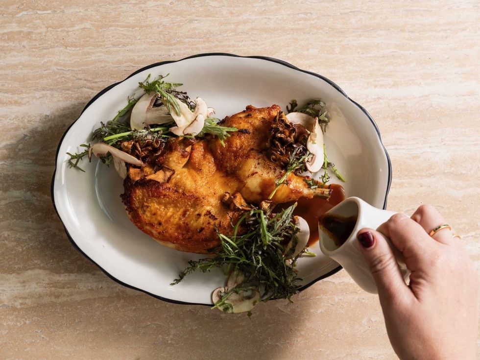 Hypsi restaurant roast chicken