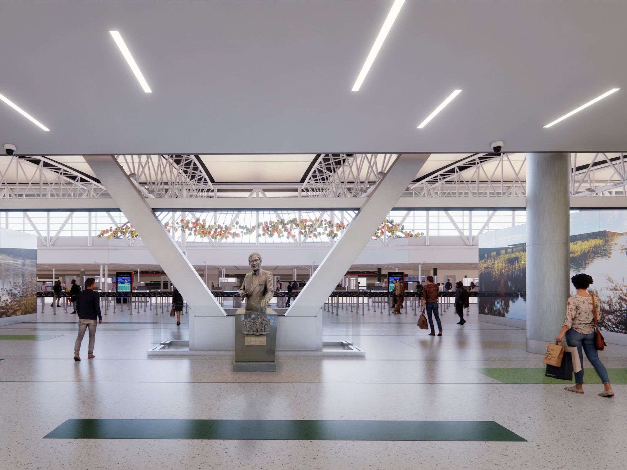 IAH Mickey Leland terminal rendering