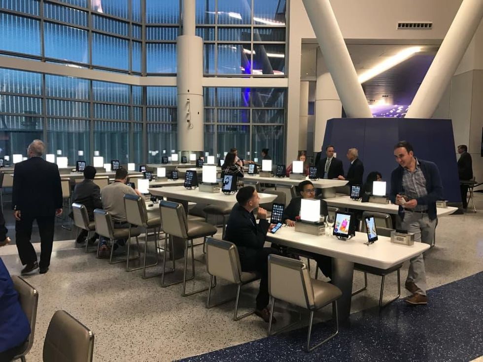 IAH Terminal C North lounge seating