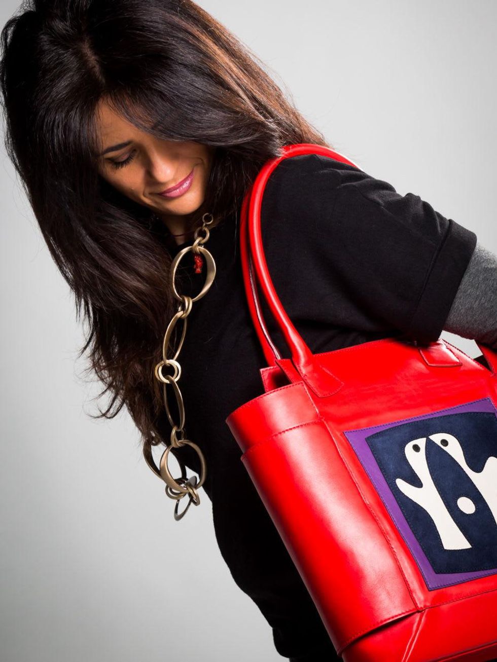 Ida de Rosis Italian handbag at exhibITALIA