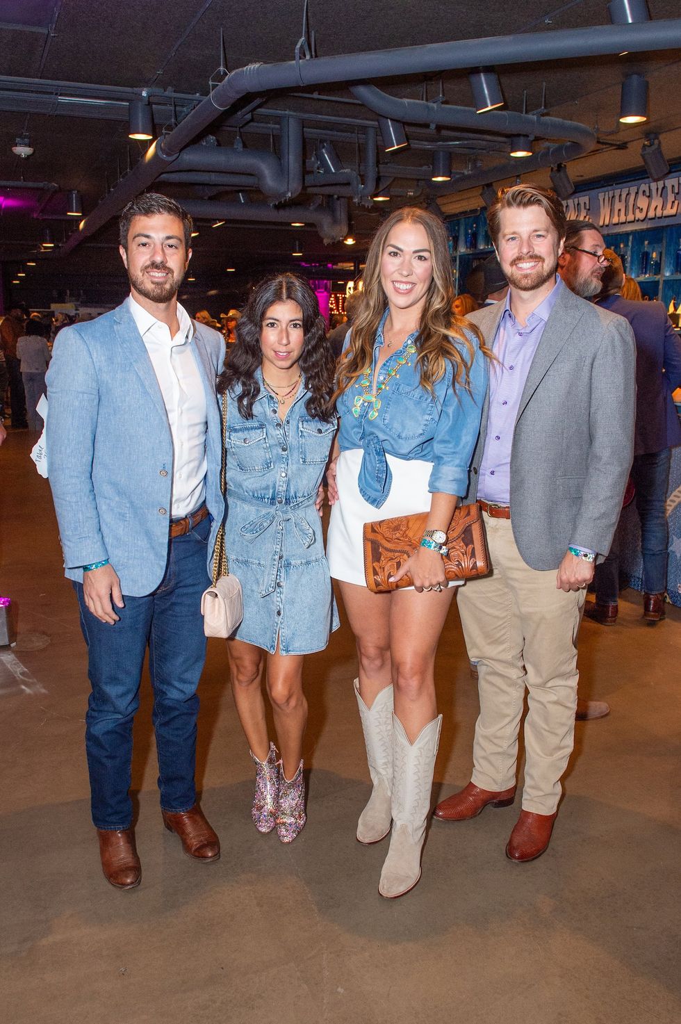 Ignacio and Camila Cubero, Disney and Max Harris