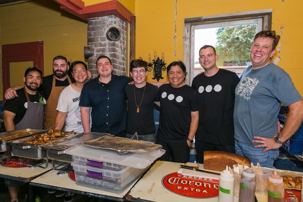 IHWSH father's day cookout Alvin Schultz. EJ Miller. Justin Yu. Matthew Sorrels. Iggy Olivera. Otto Sanchez. Matthieu Cabon. Mallory Buford