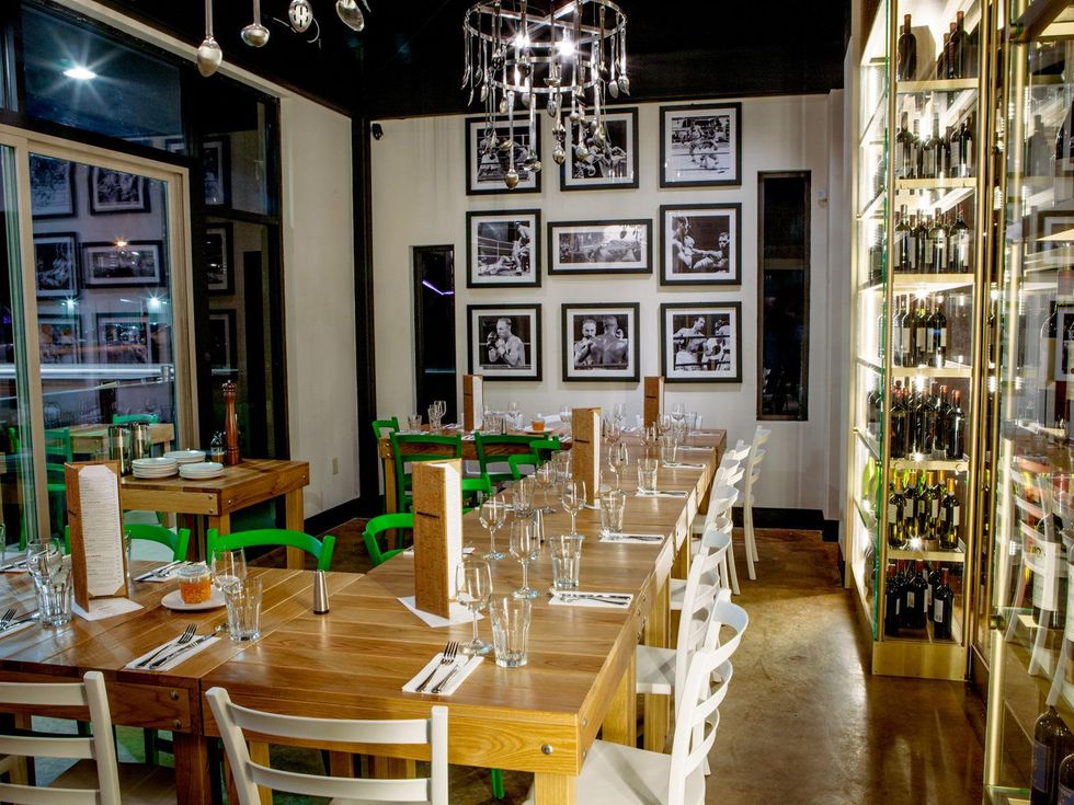 Il Mascalzone on Shepherd January 2015 Interior Shot_Wine Room_Private Dining