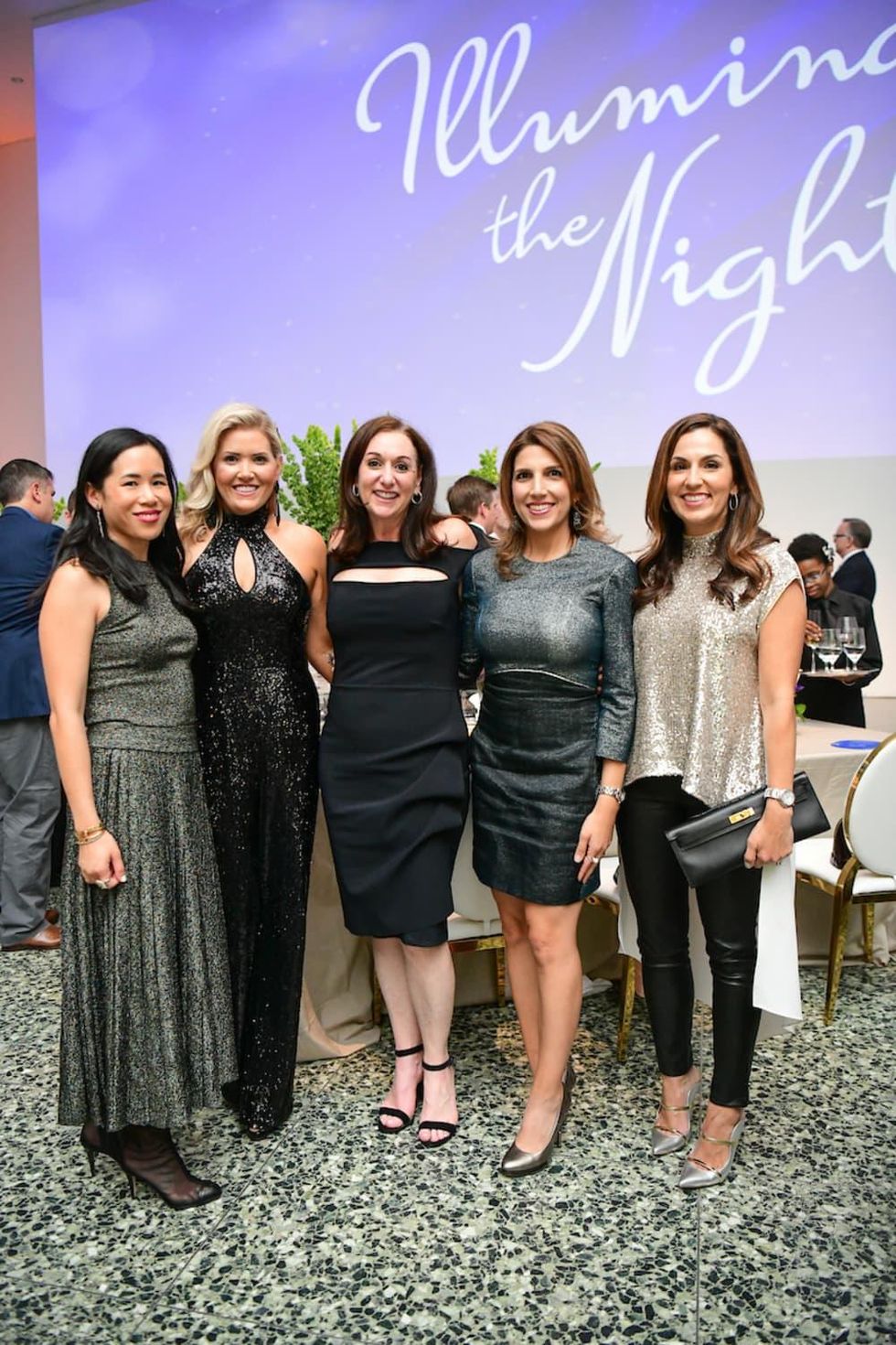 Illuminate the Night CMHH Stephanie Fleck, Amanda Boffone, Amalia Stanton, Neekie Kashani, Julie Chen