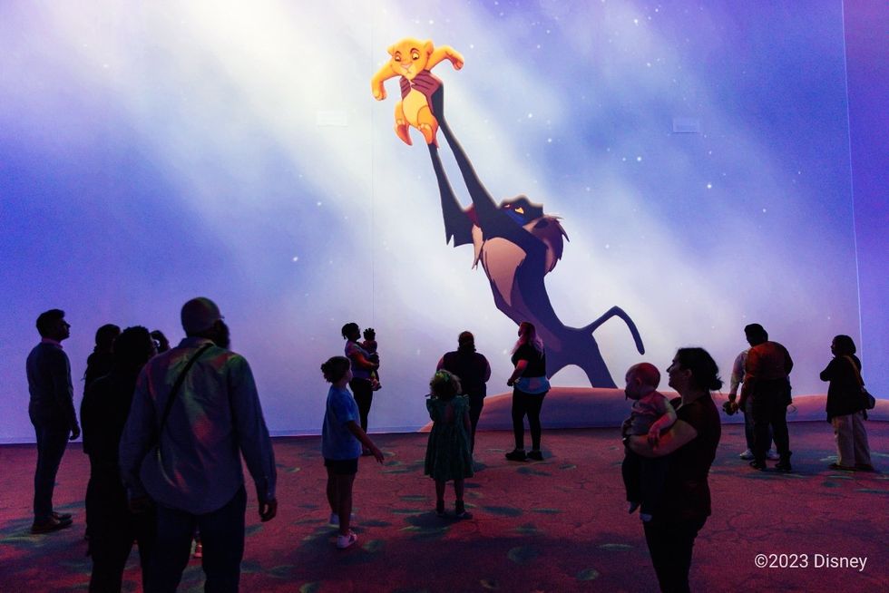 Immersive Disney Animation Experience