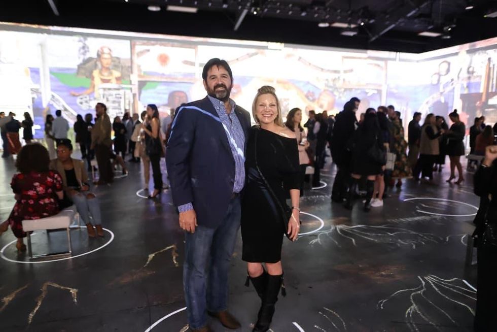 Immersive Frida Kahlo VIP reception Bryan Caswell Erin Hicks