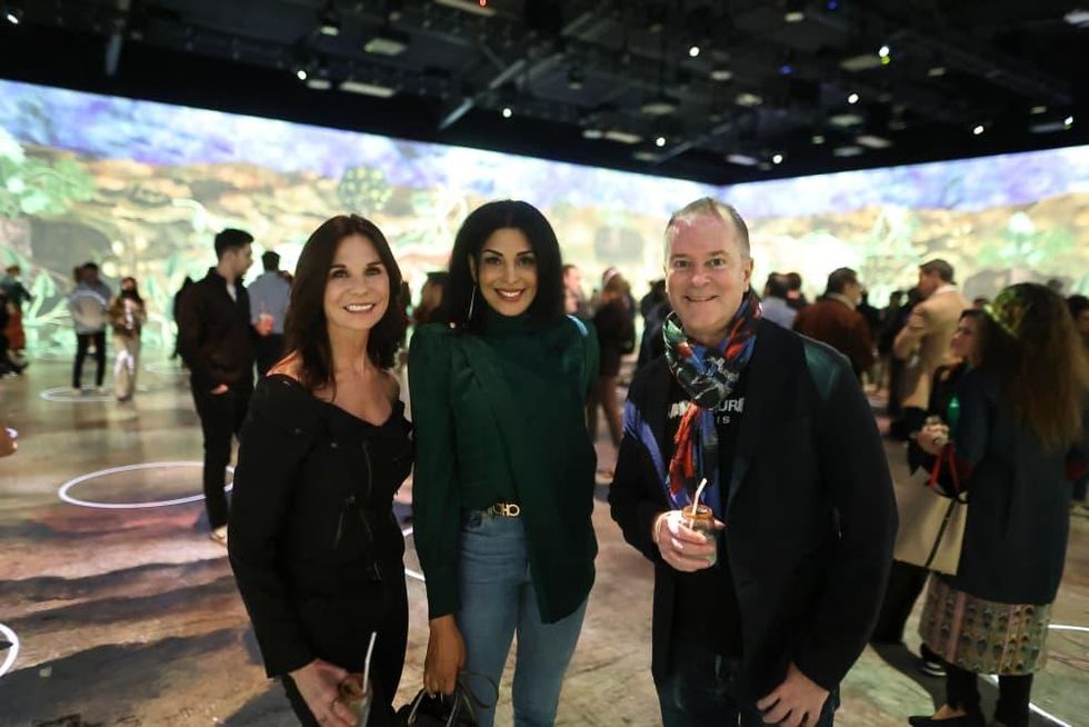 Immersive Frida Kahlo VIP reception Deborah Rockman Ursaline Hamilton Shannon Hall