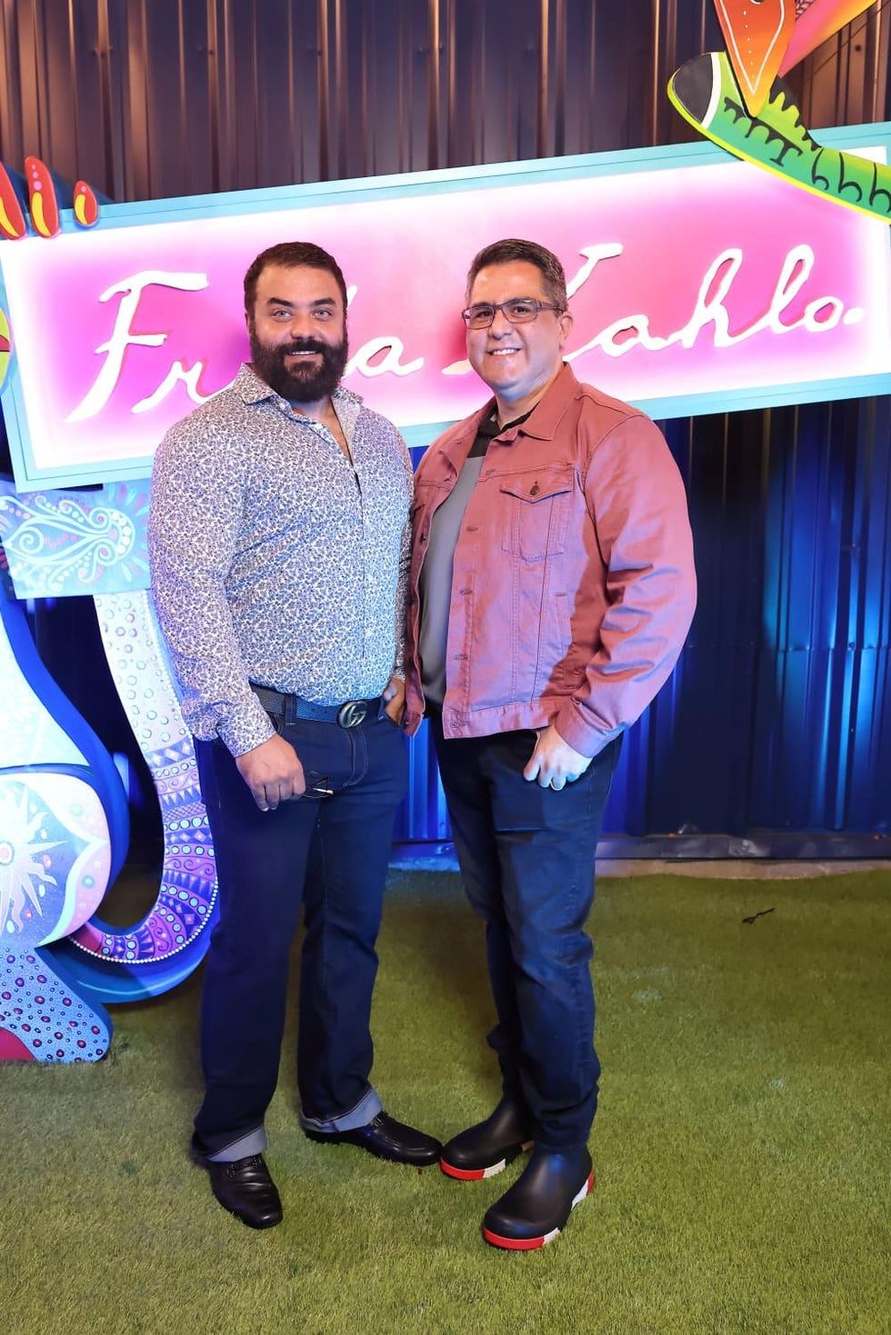 Immersive Frida Kahlo VIP reception Kayvon Sohrabi Dr Roland Maldonado