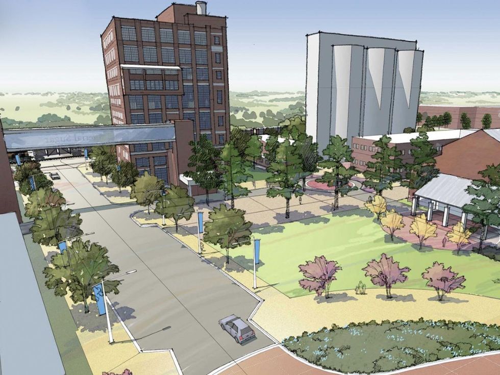 Imperial Sugar Land Redevelopment rendering
